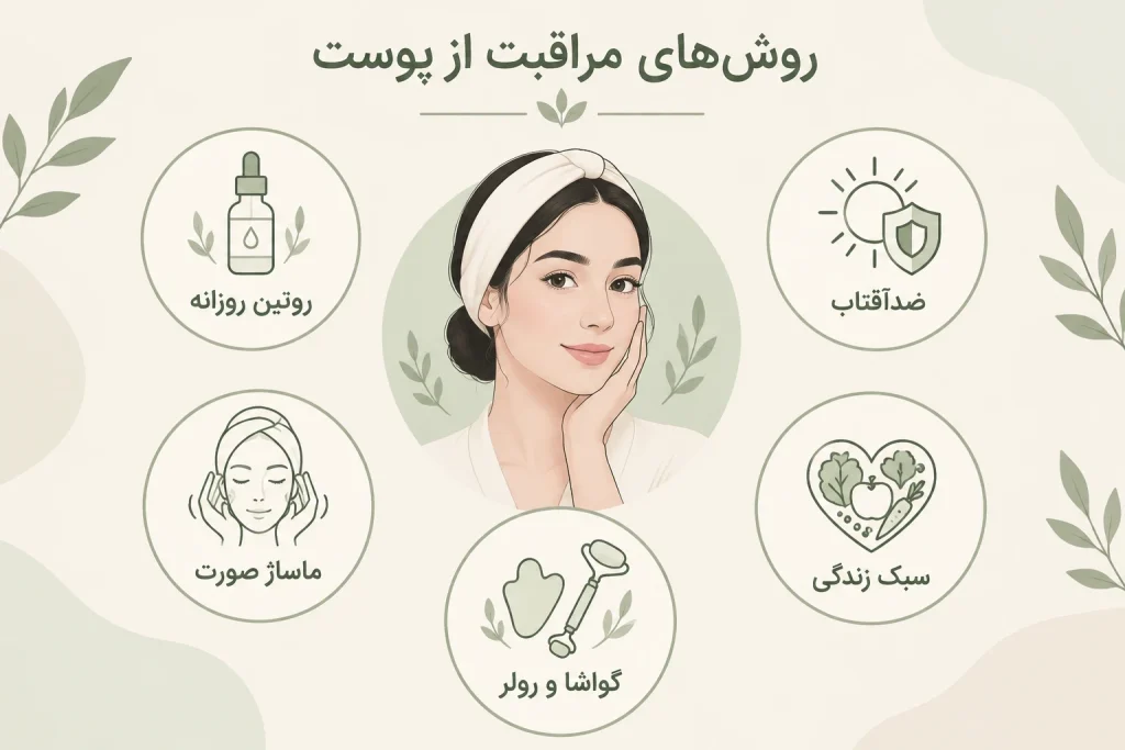 روشهای مراقبت از پوست